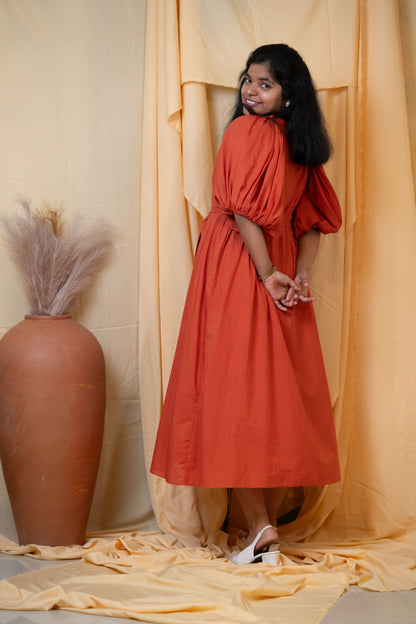 Orange Dress